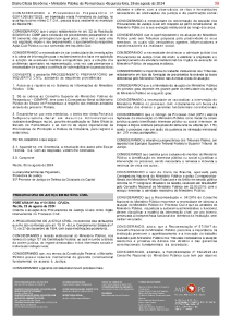 Ato n° 01.2024 da Procuradoria de Justiça em Matéria Cível Miniatura