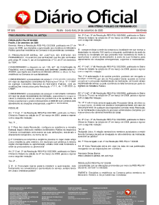 RES PGJ 2020-09 Altera a Resoluo RES-PGJ 02-2008 - Autorizao aos membros do MPPE para fixar residncia na Comarca Miniatura
